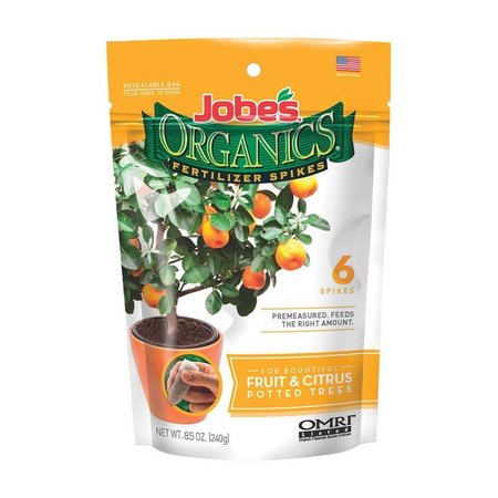 JOBES Fert Spike Fruit Tree6Pk 04226